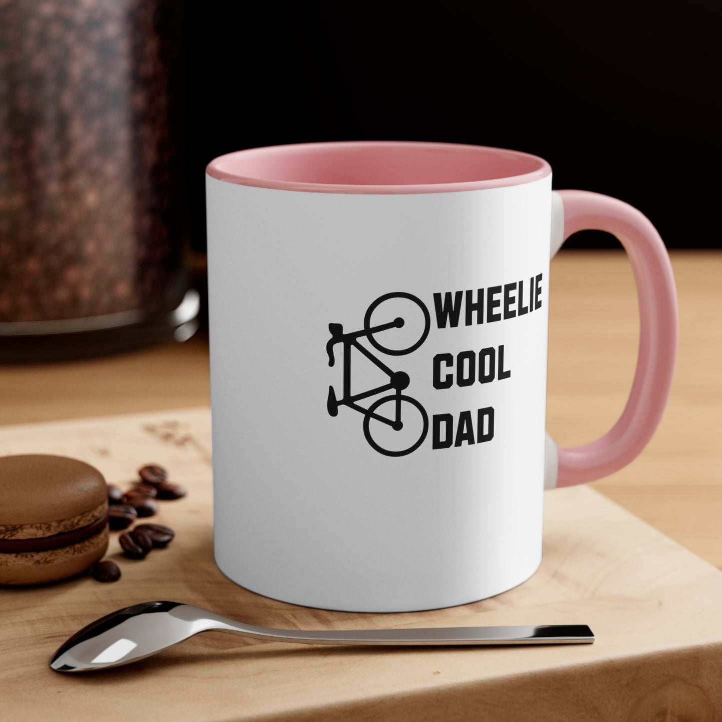 Wheelie Cool Dad - Taza de bicicleta