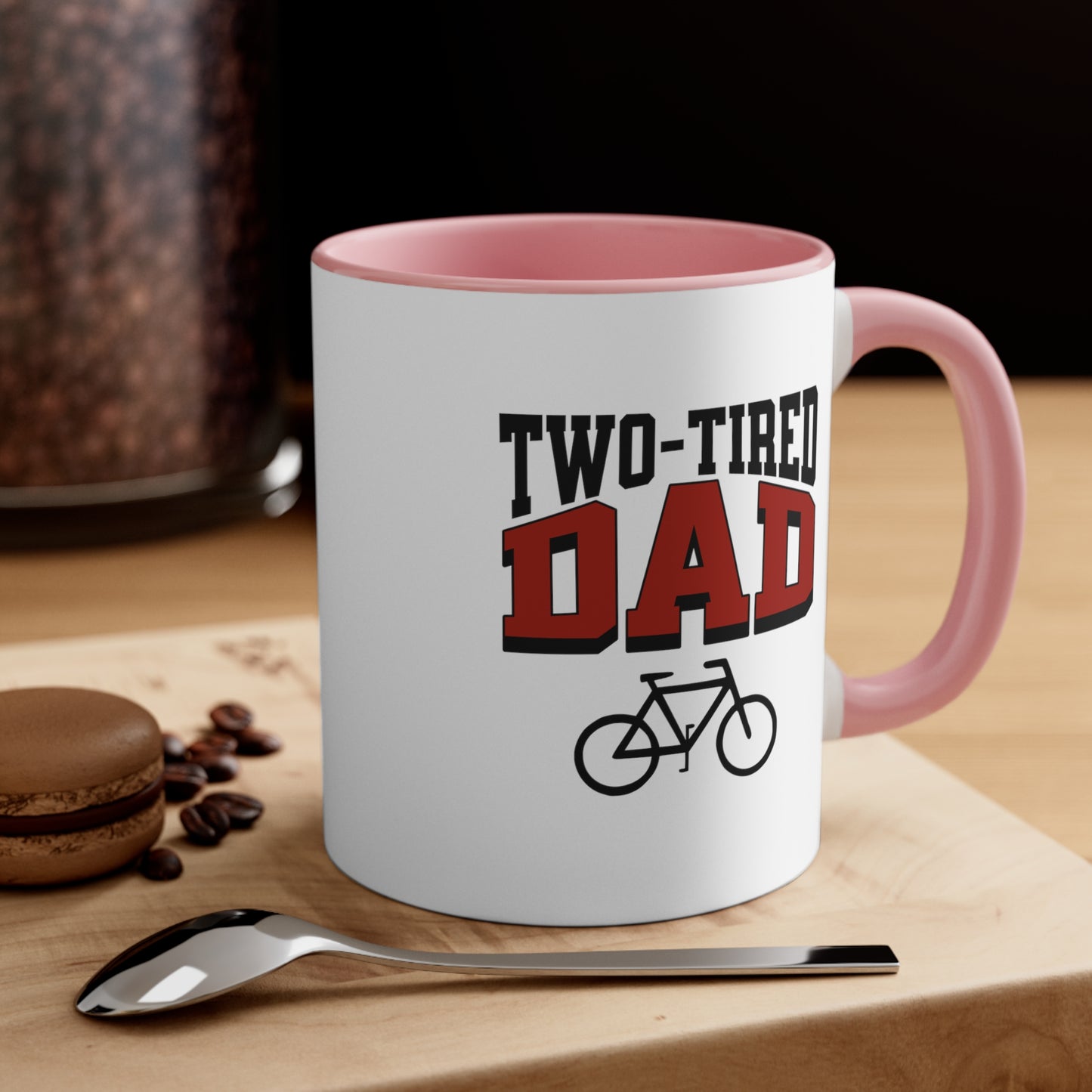 Papá dos cansados - Taza de bicicleta