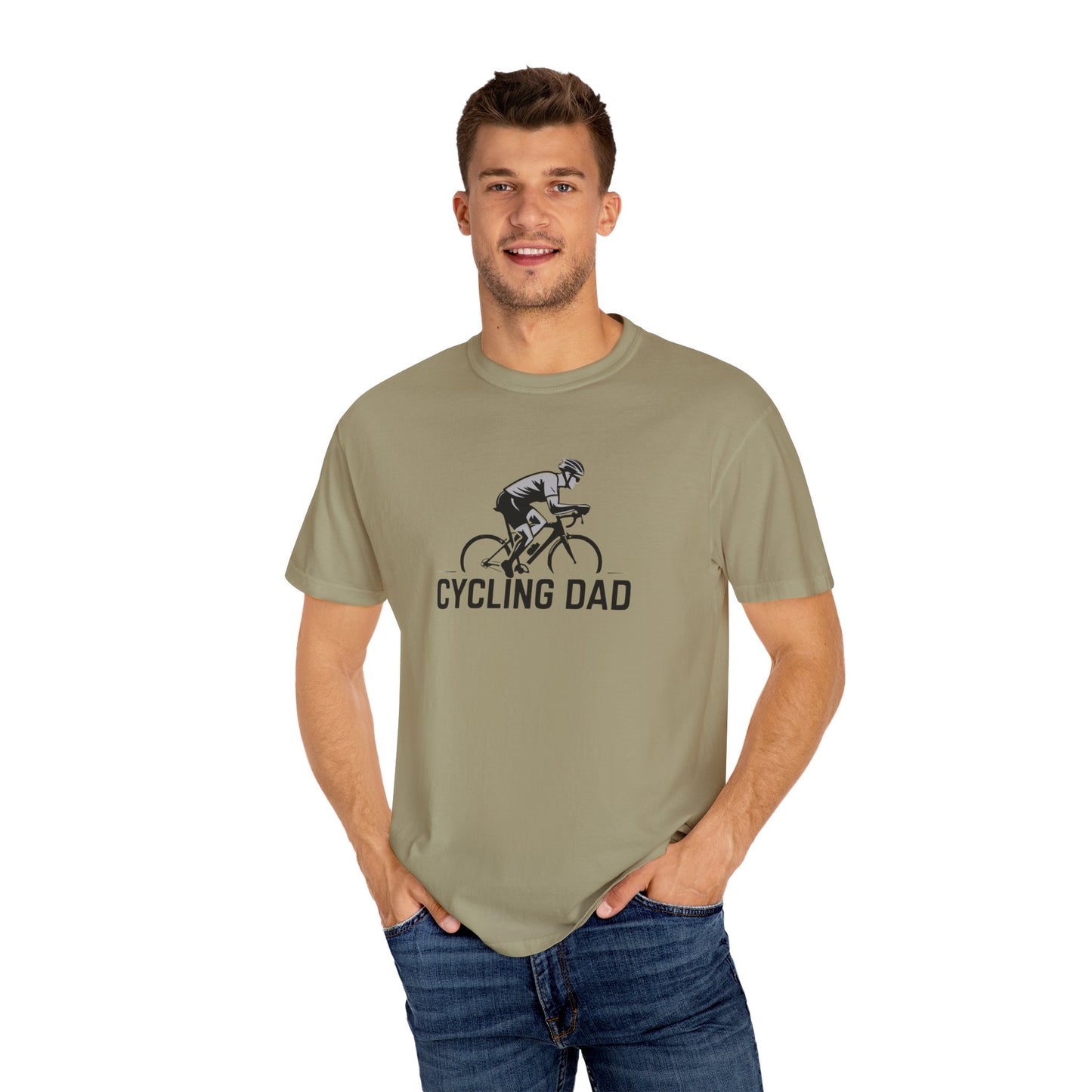 Cycling Dad Road Bike T-Shirt for Men