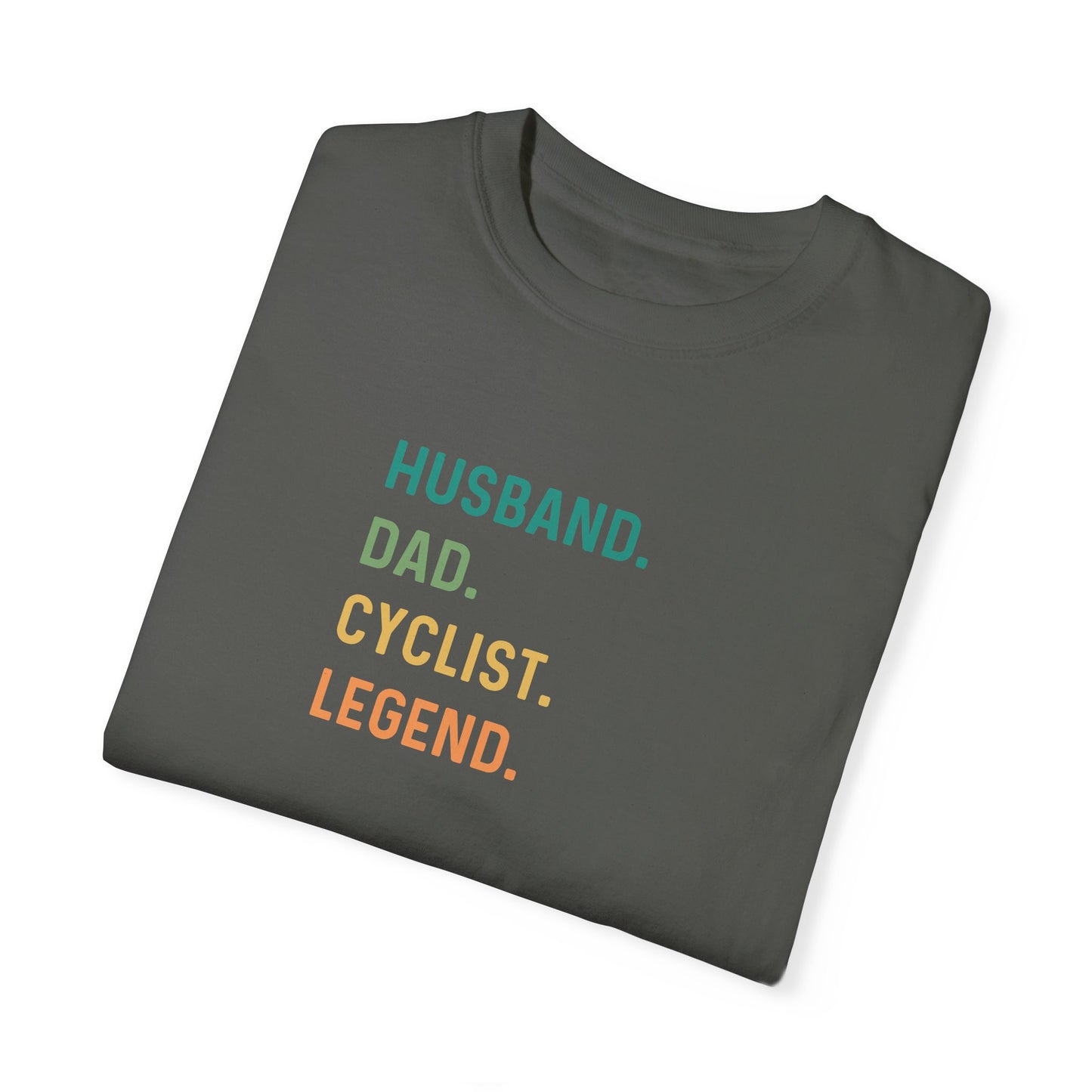 Husband Dad Cyclist Legend Bike T-Shirt for Men