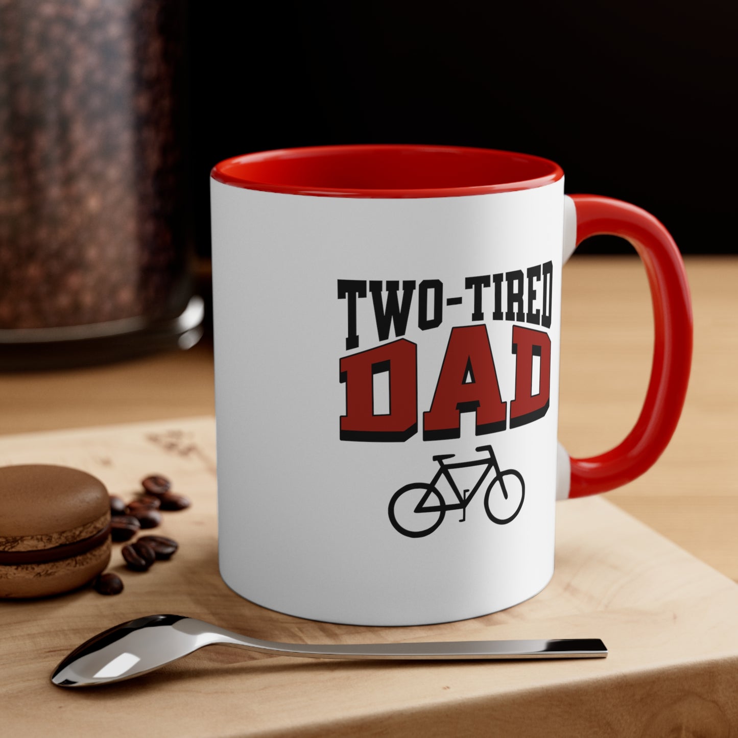 Papá dos cansados - Taza de bicicleta