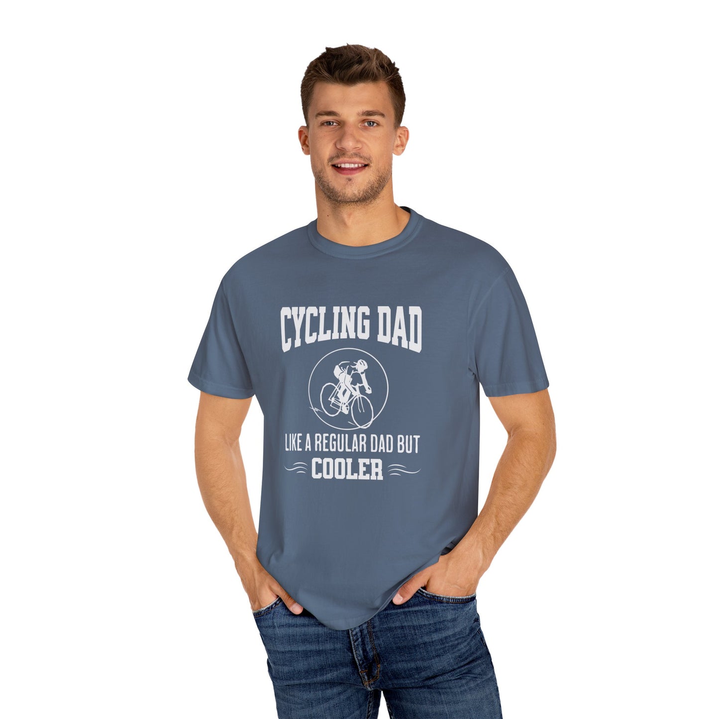 Cycling Dad Like a Regular Dad but Cooler Bike T-Shirt for Men