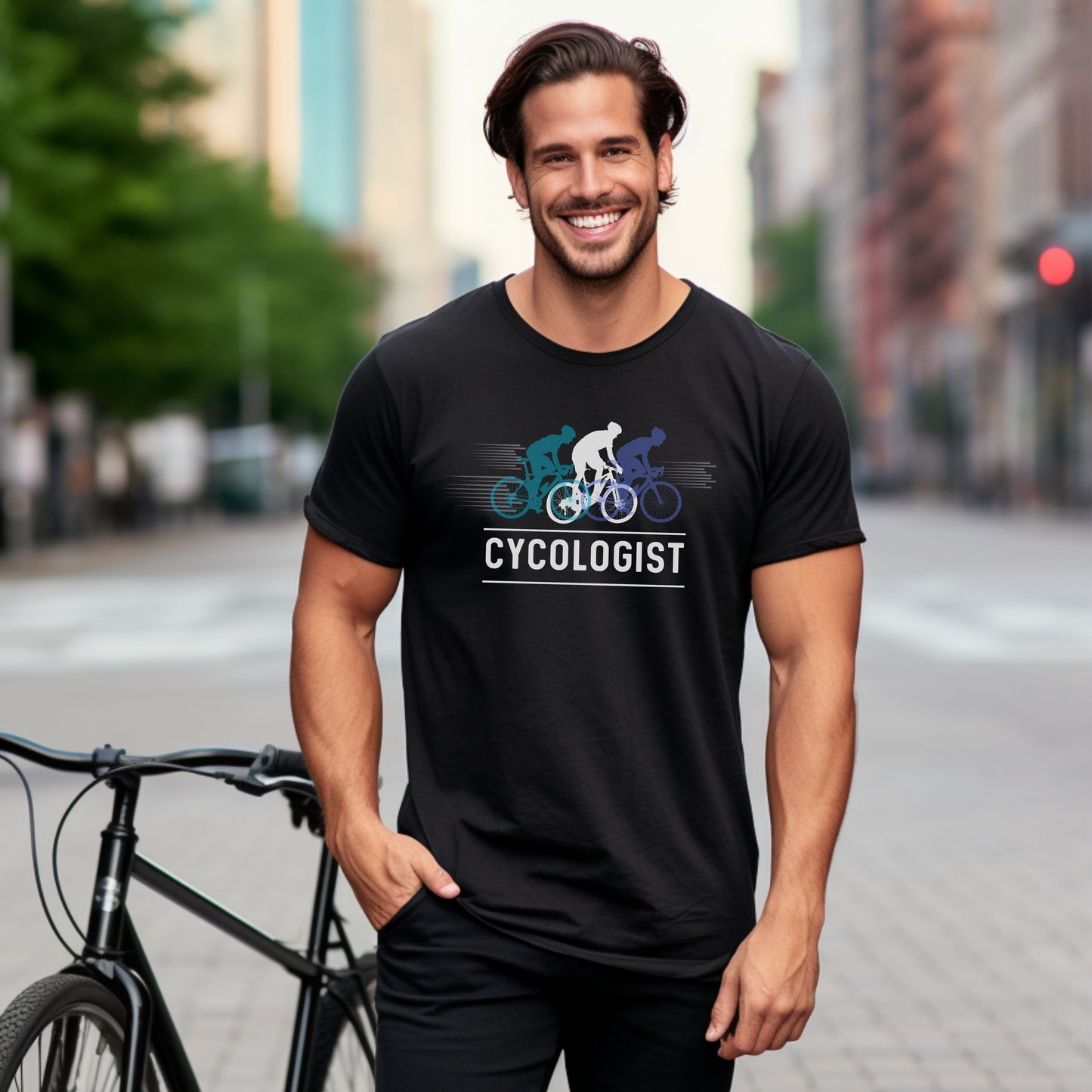 Cycologist Bicycle T-Shirt