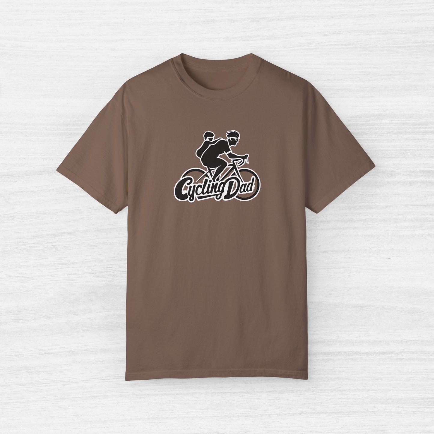 Cycling Dad and Baby T-Shirt for Men