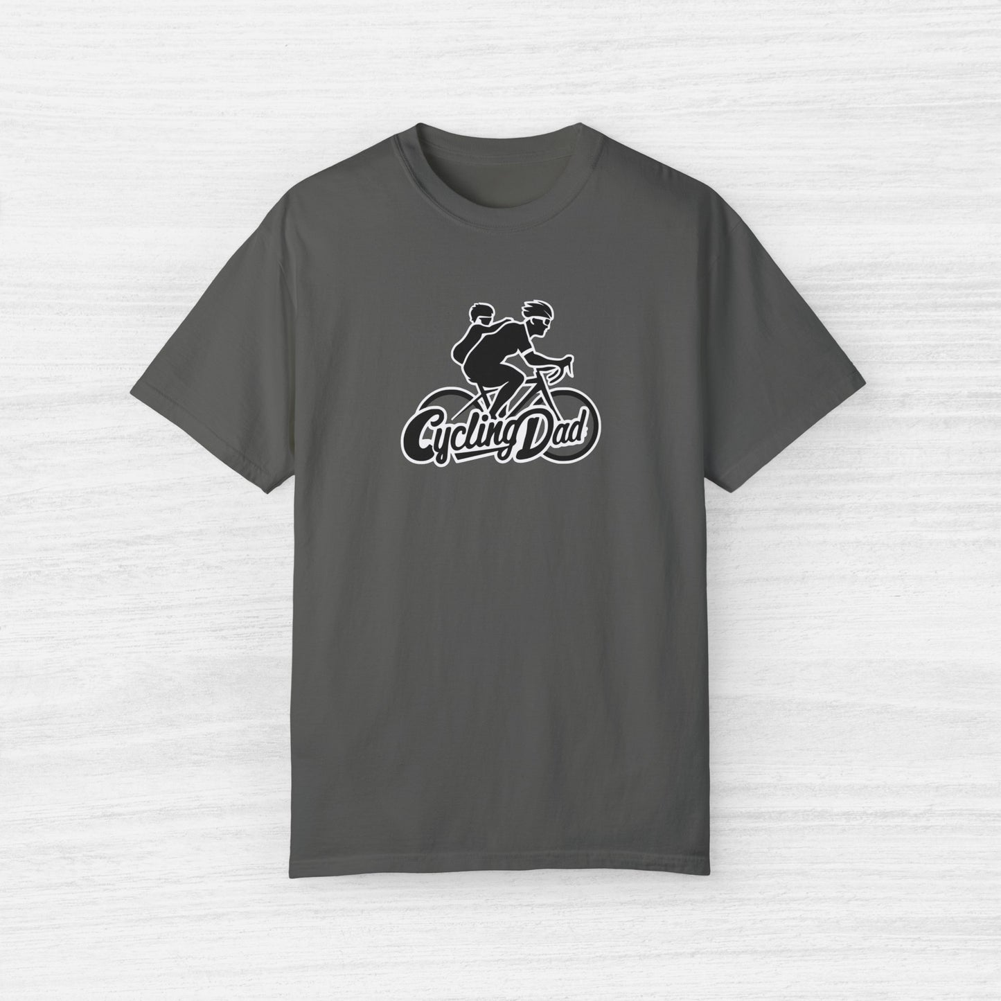 Cycling Dad and Baby T-Shirt for Men