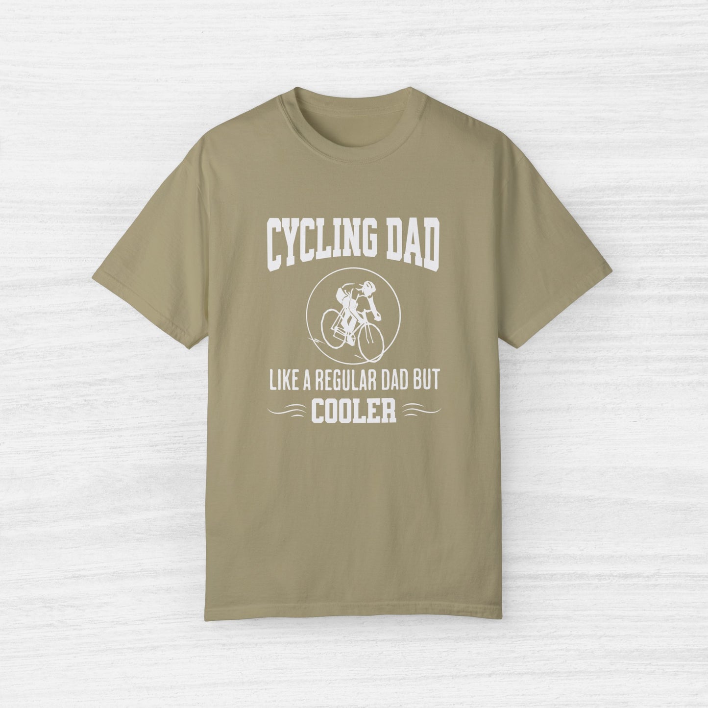 Cycling Dad Like a Regular Dad but Cooler Bike T-Shirt for Men