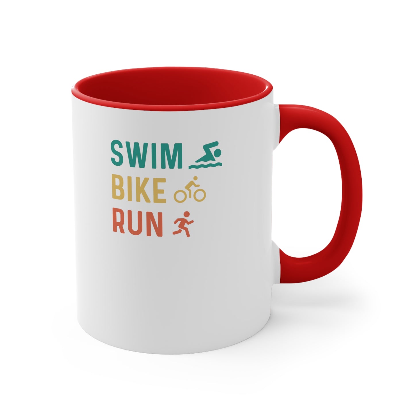 Taza Swim Bike Run Triatlón