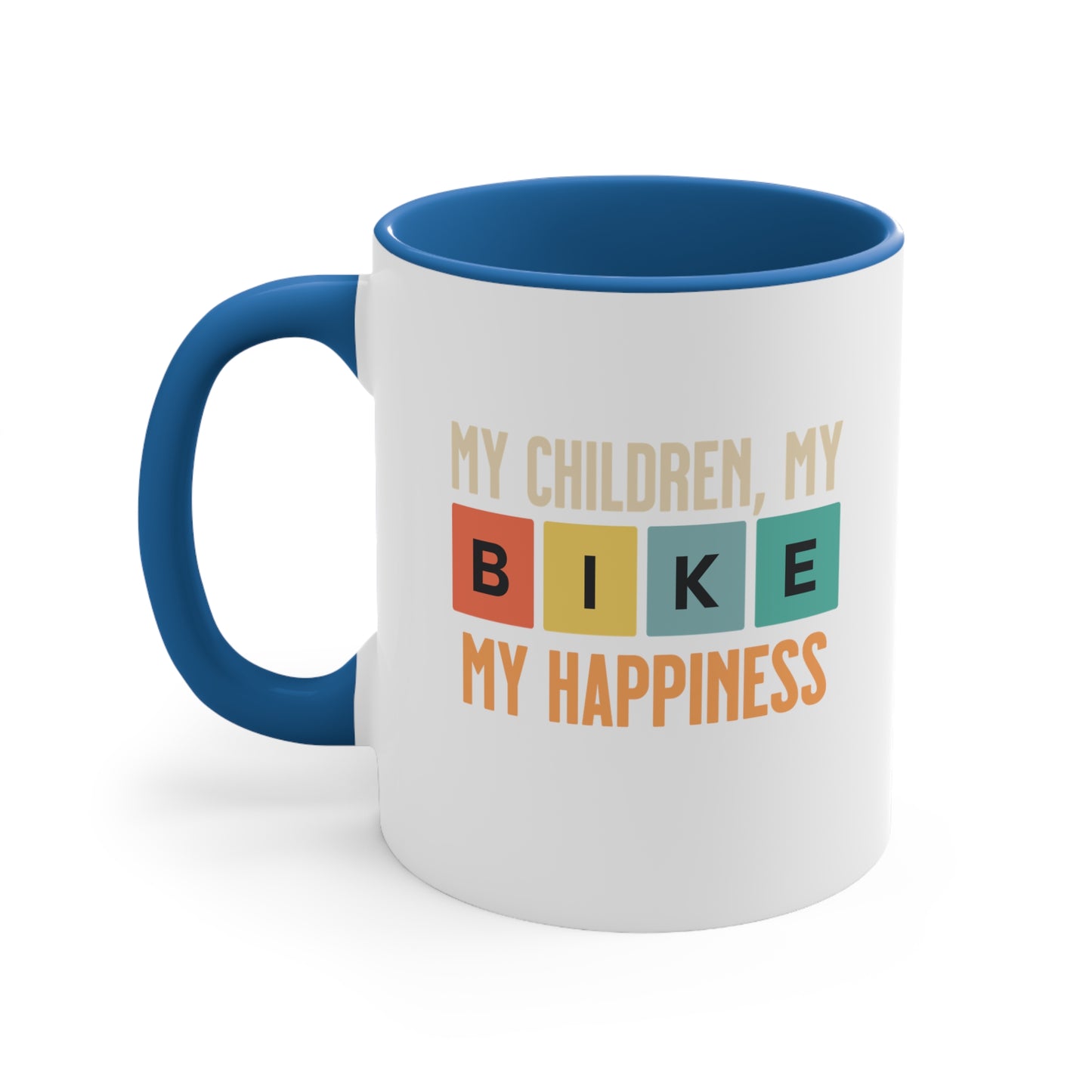 Mis Hijos, Mi Bicicleta, Mi Felicidad - Taza Bicicleta