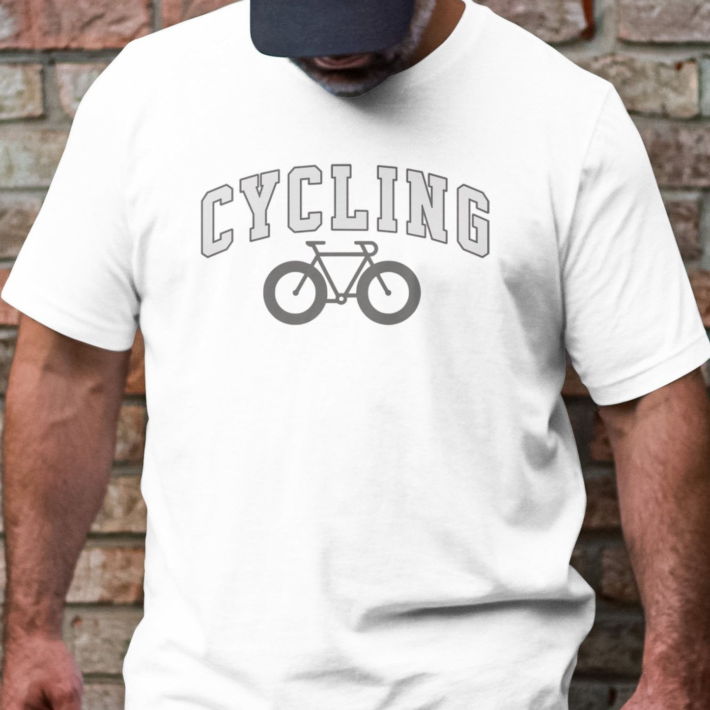 Unique Varsity Cycling T-Shirt for Men