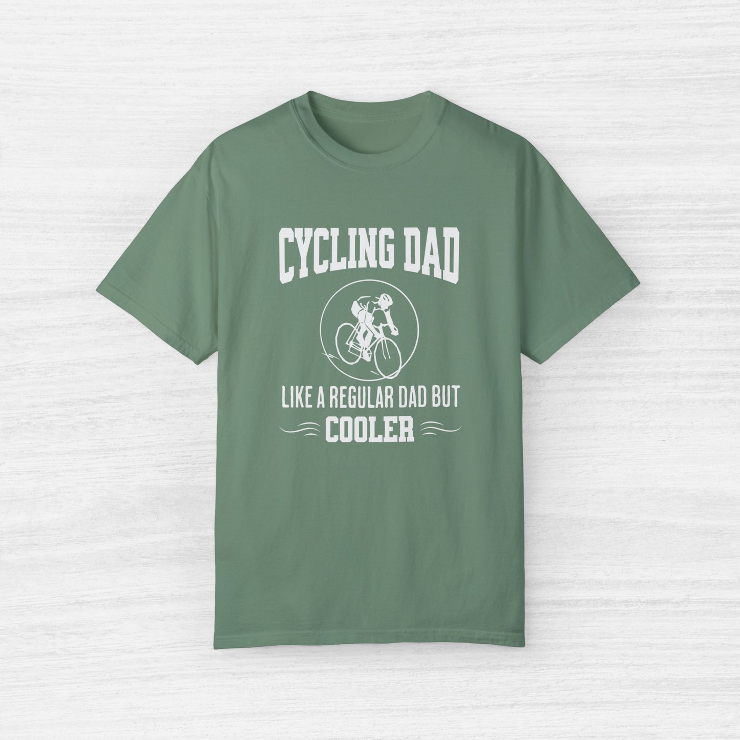 Cycling Dad Like a Regular Dad but Cooler Bike T-Shirt for Men
