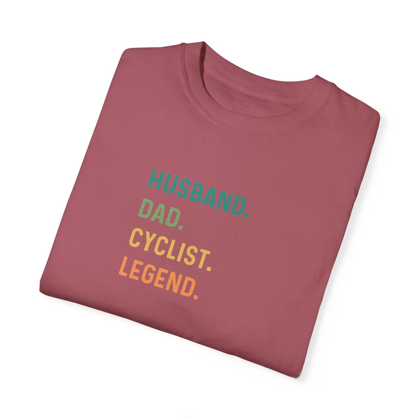 Husband Dad Cyclist Legend Bike T-Shirt for Men