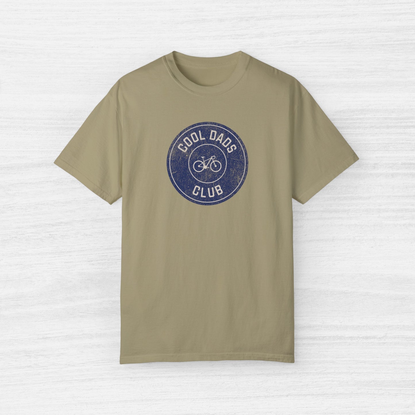 Cool Dads Club Bicycle Grunge T-Shirt for Men