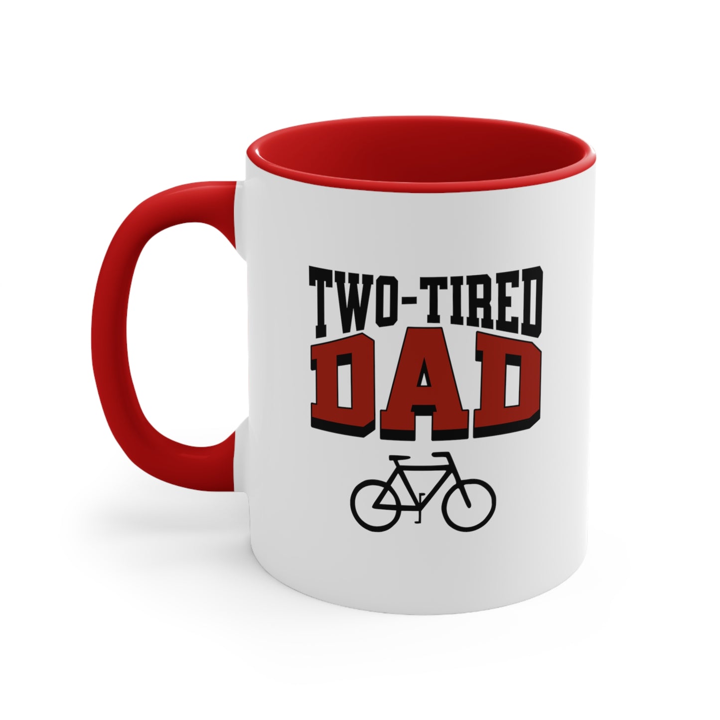 Papá dos cansados - Taza de bicicleta