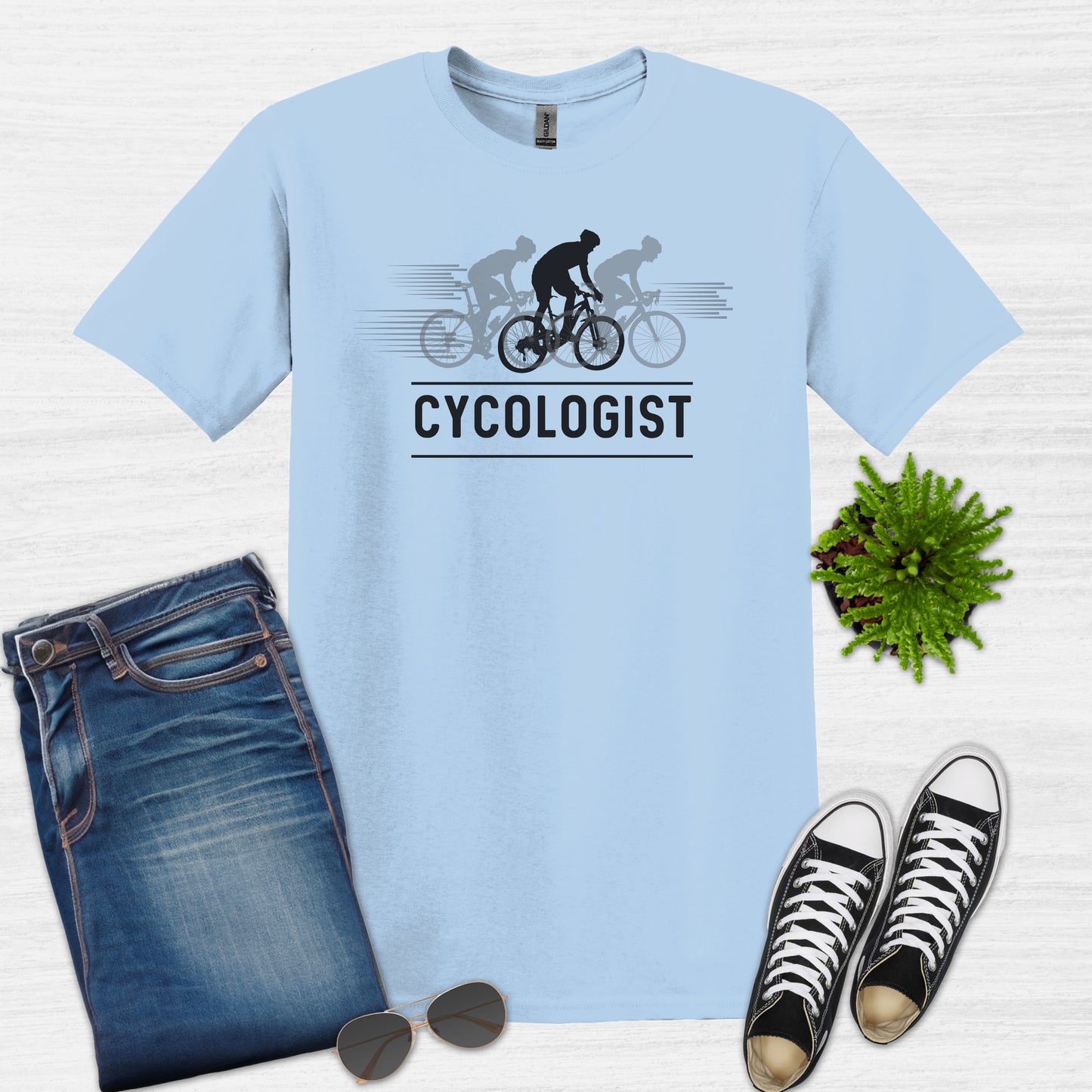 Cycologist Bicycle T-Shirt