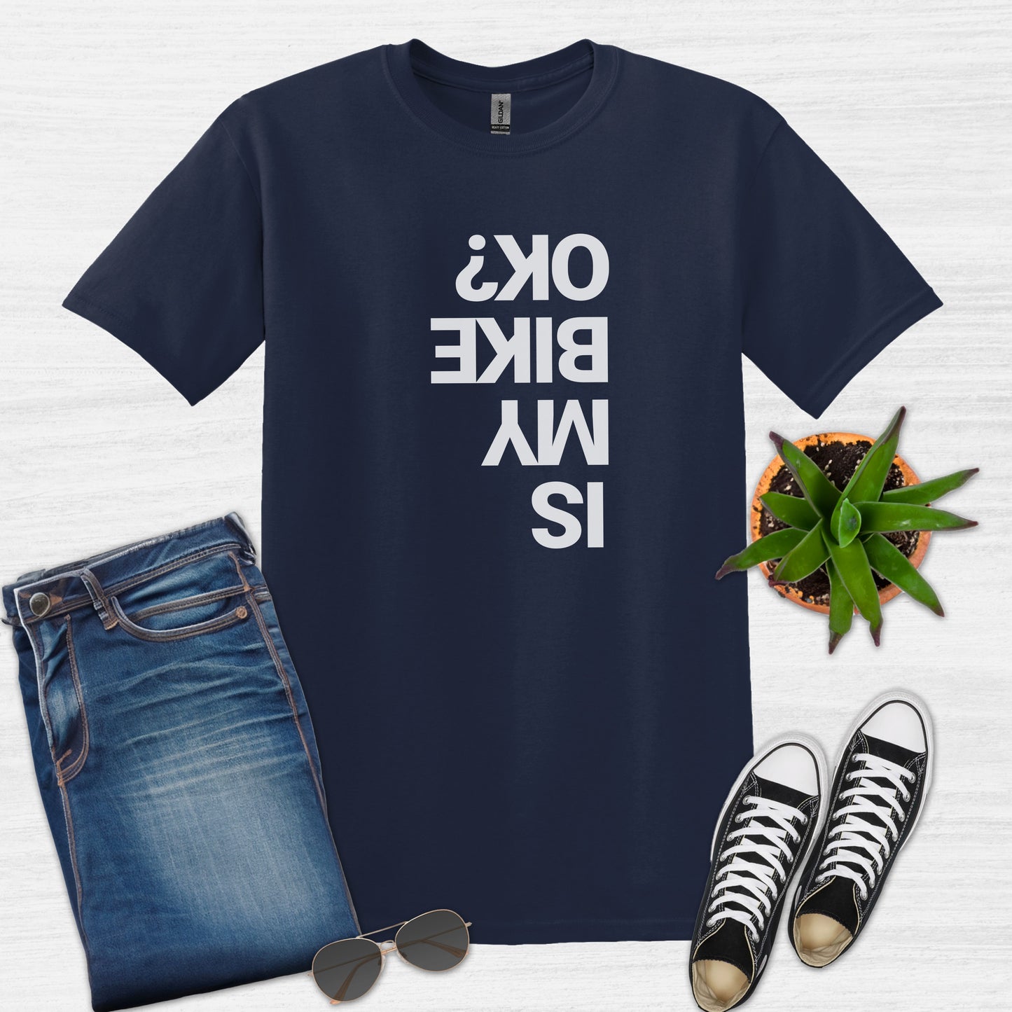 Is my Bike OK? Bicycle T-shirt