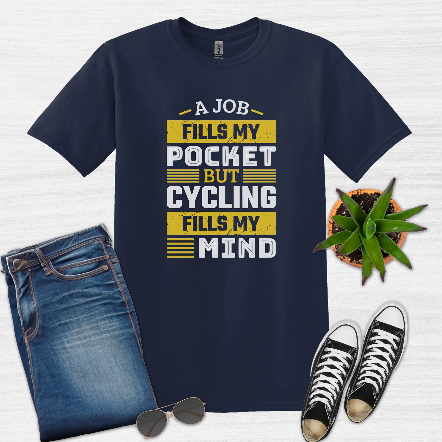 A Job Fills my Pocket but Cycling fills my Mind