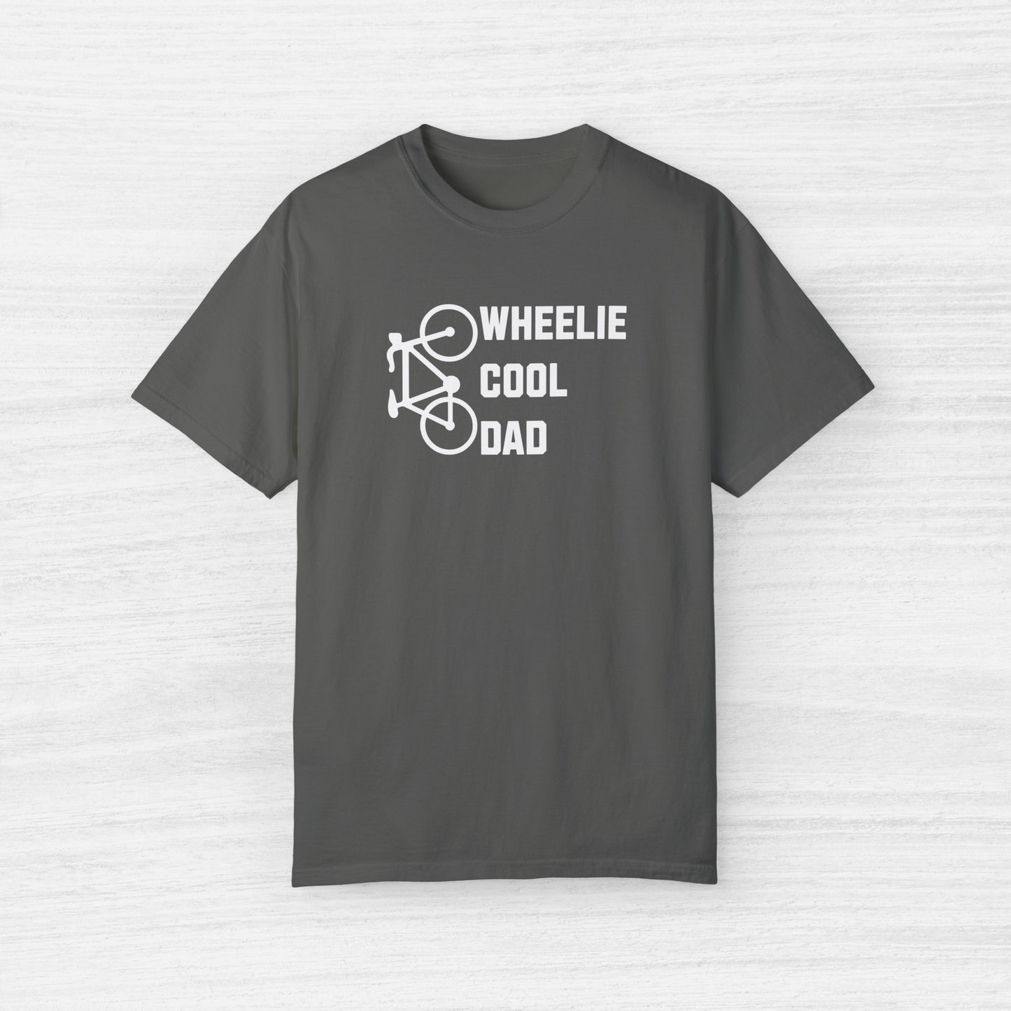 Wheelie Cool Dad Cycling T-Shirt for Men