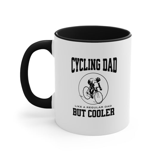 Taza papá ciclista