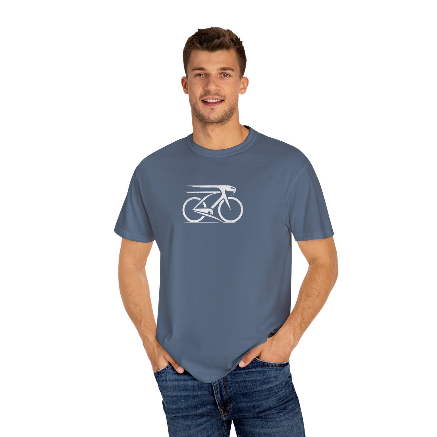 Cool Cobra Bicycle Design T-Shirt for Men