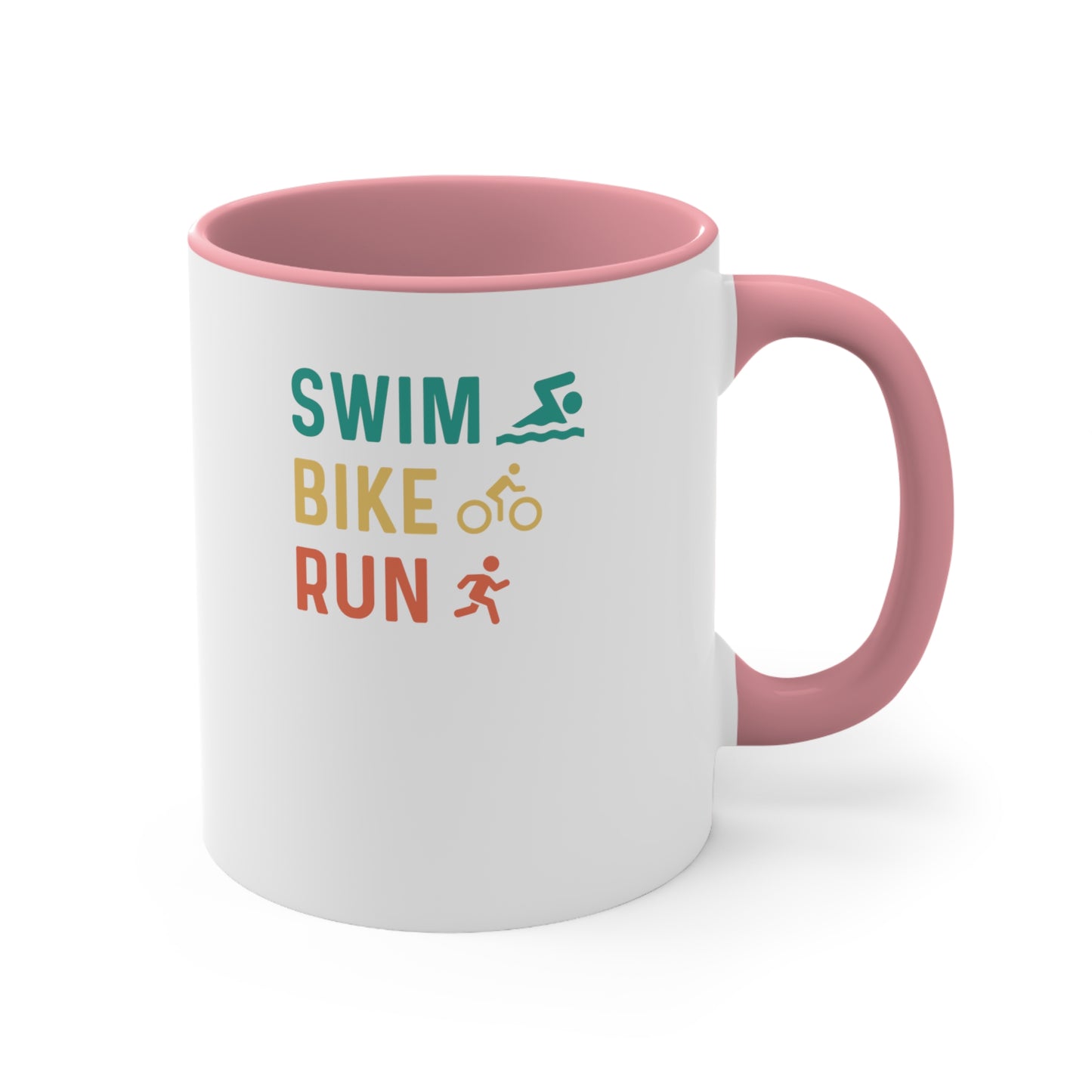 Taza Swim Bike Run Triatlón