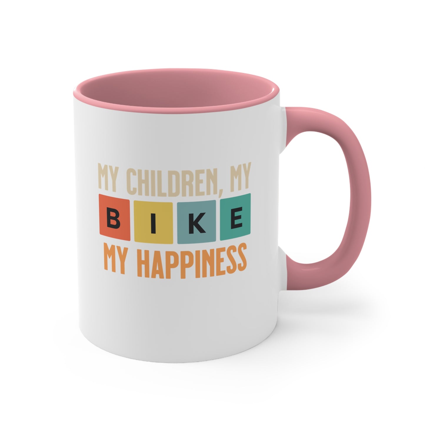 Mis Hijos, Mi Bicicleta, Mi Felicidad - Taza Bicicleta
