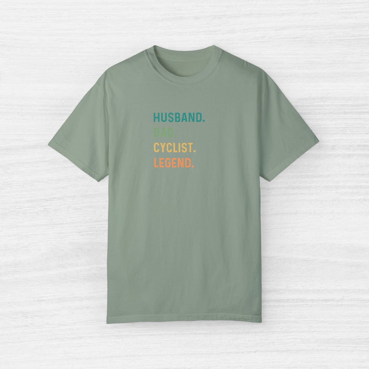 Husband Dad Cyclist Legend Bike T-Shirt for Men