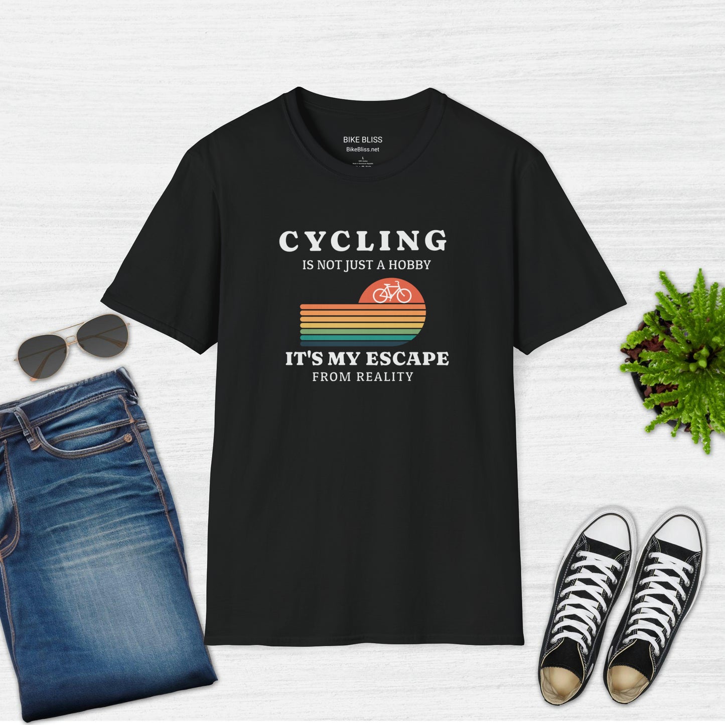 El ciclismo no es sólo un hobby, es mi camiseta de escape