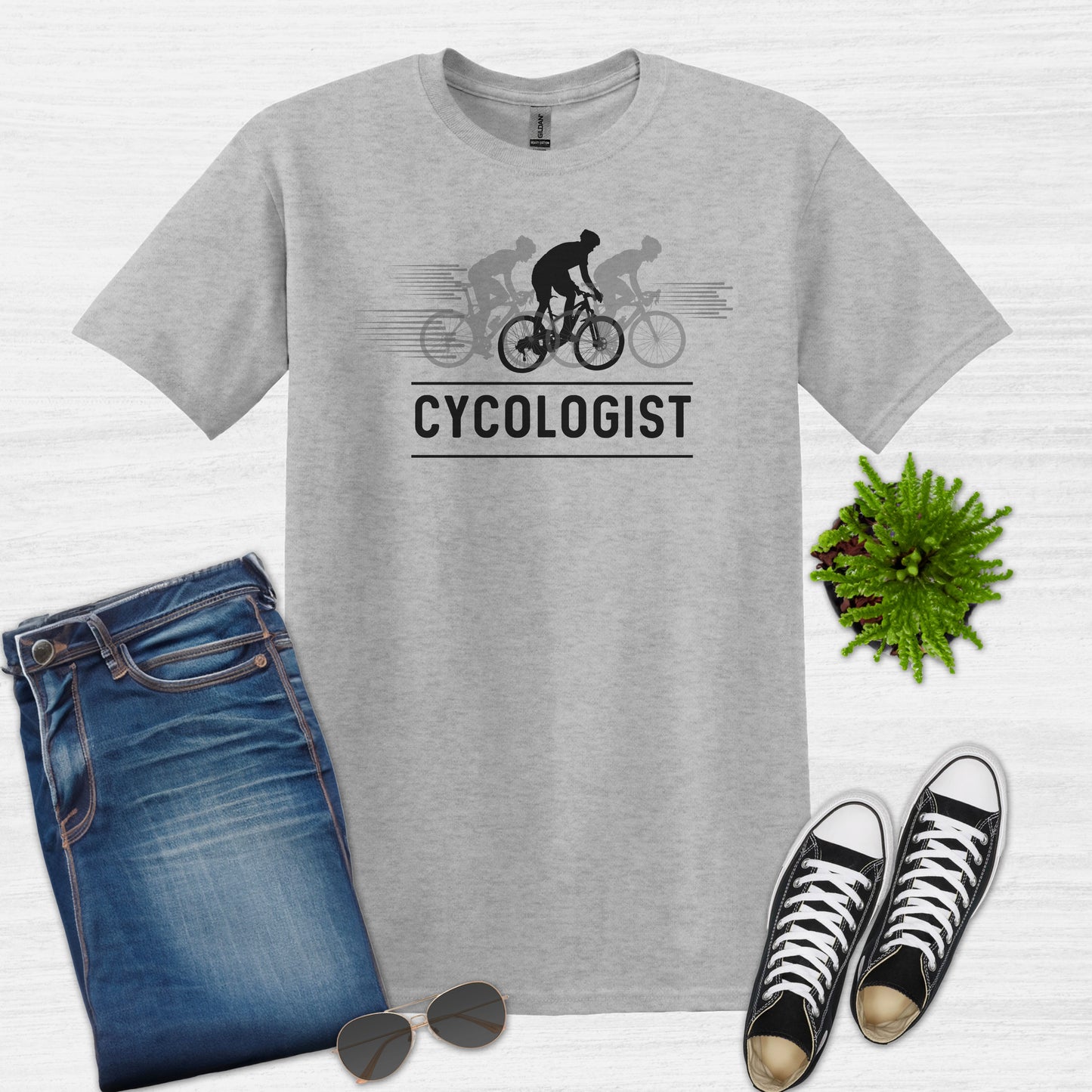 Cycologist Bicycle T-Shirt