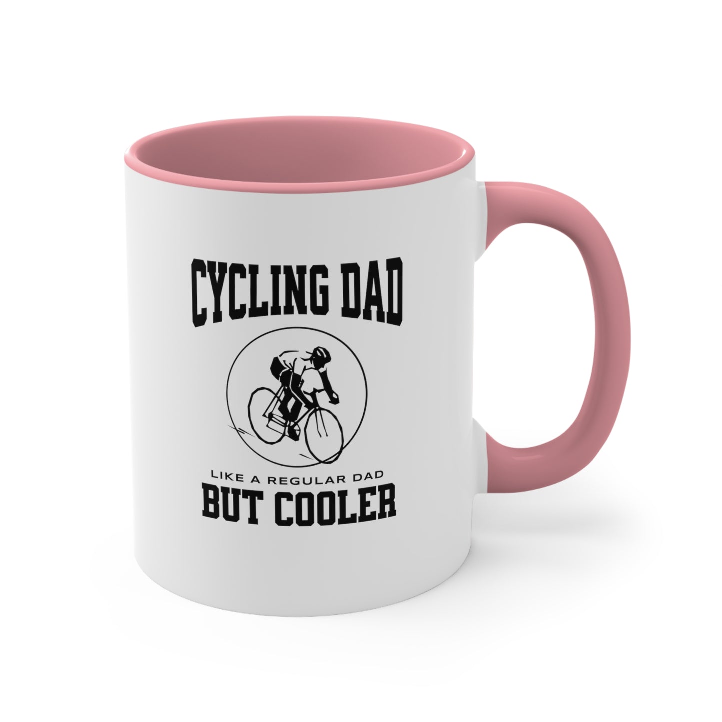 Taza papá ciclista