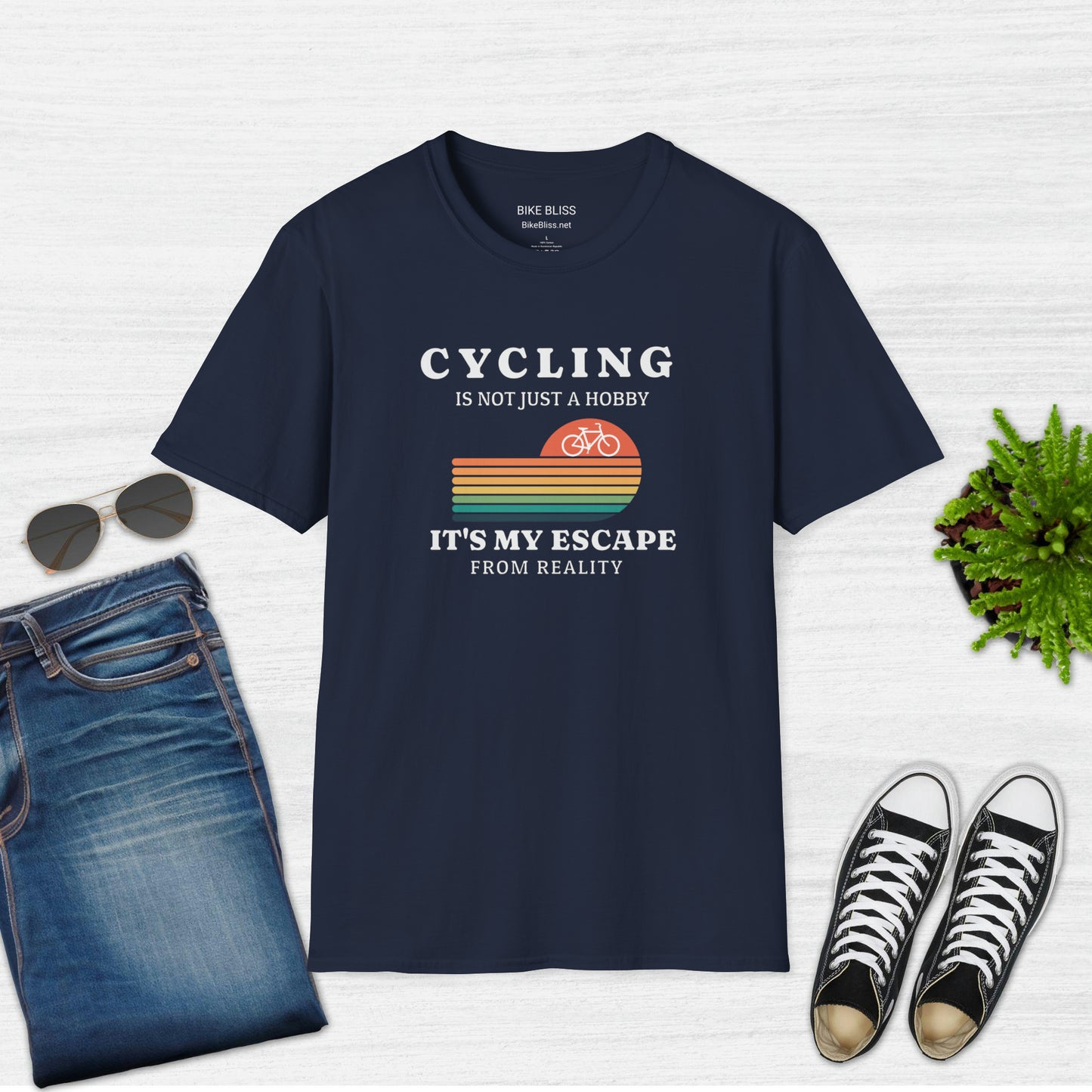 El ciclismo no es sólo un hobby, es mi camiseta de escape