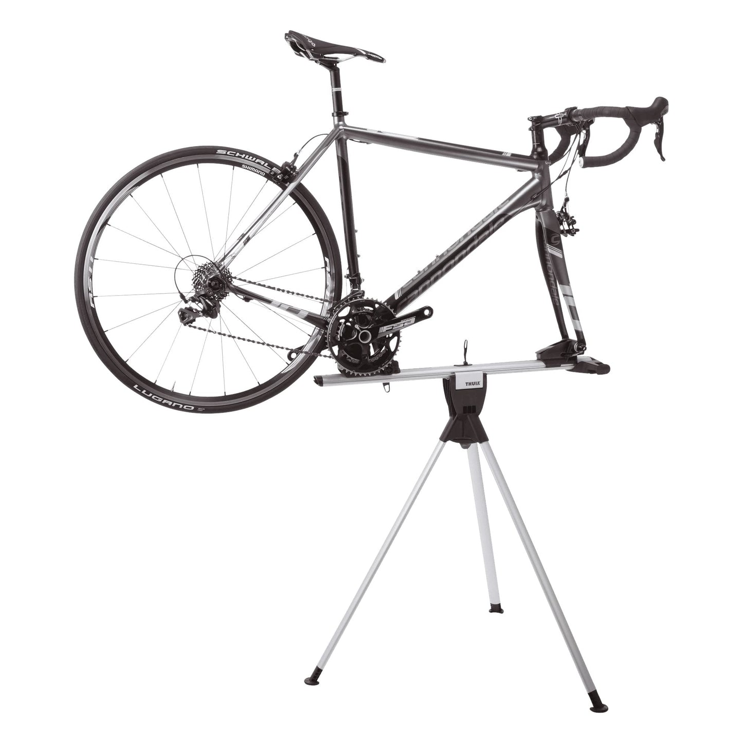 Thule RoundTrip Transition – Hard Shell Bike Travel Case with Built-in Repair Stand