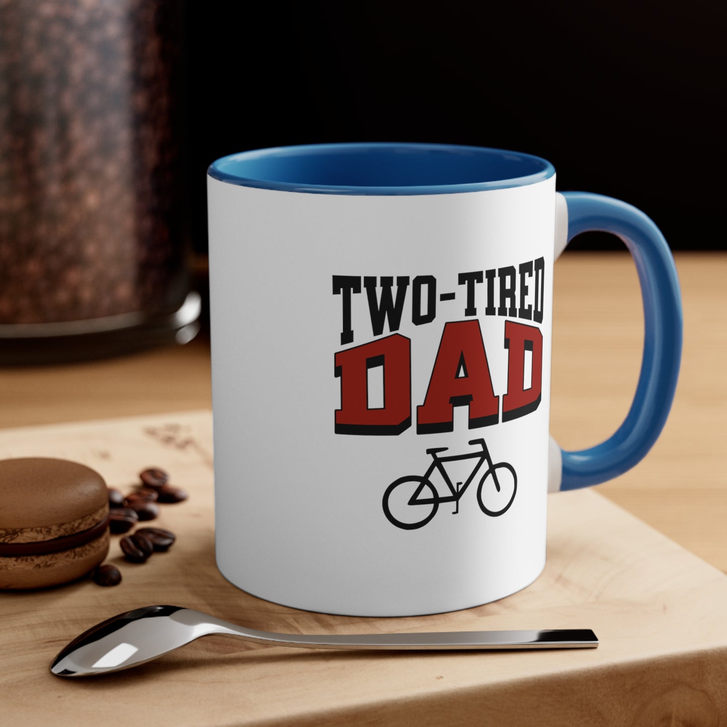 Papá dos cansados - Taza de bicicleta