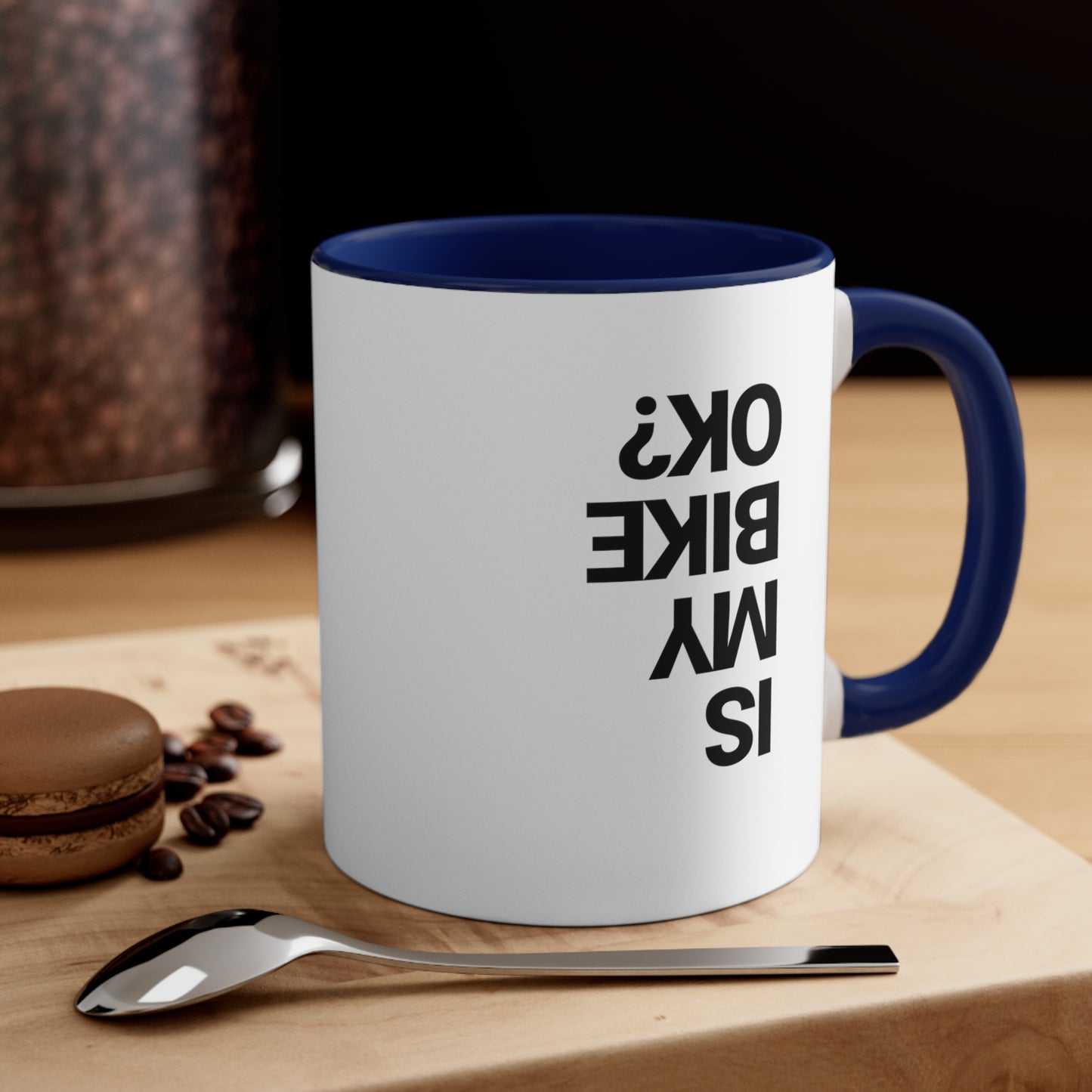 ¿Está bien mi bicicleta? - Taza de bicicleta