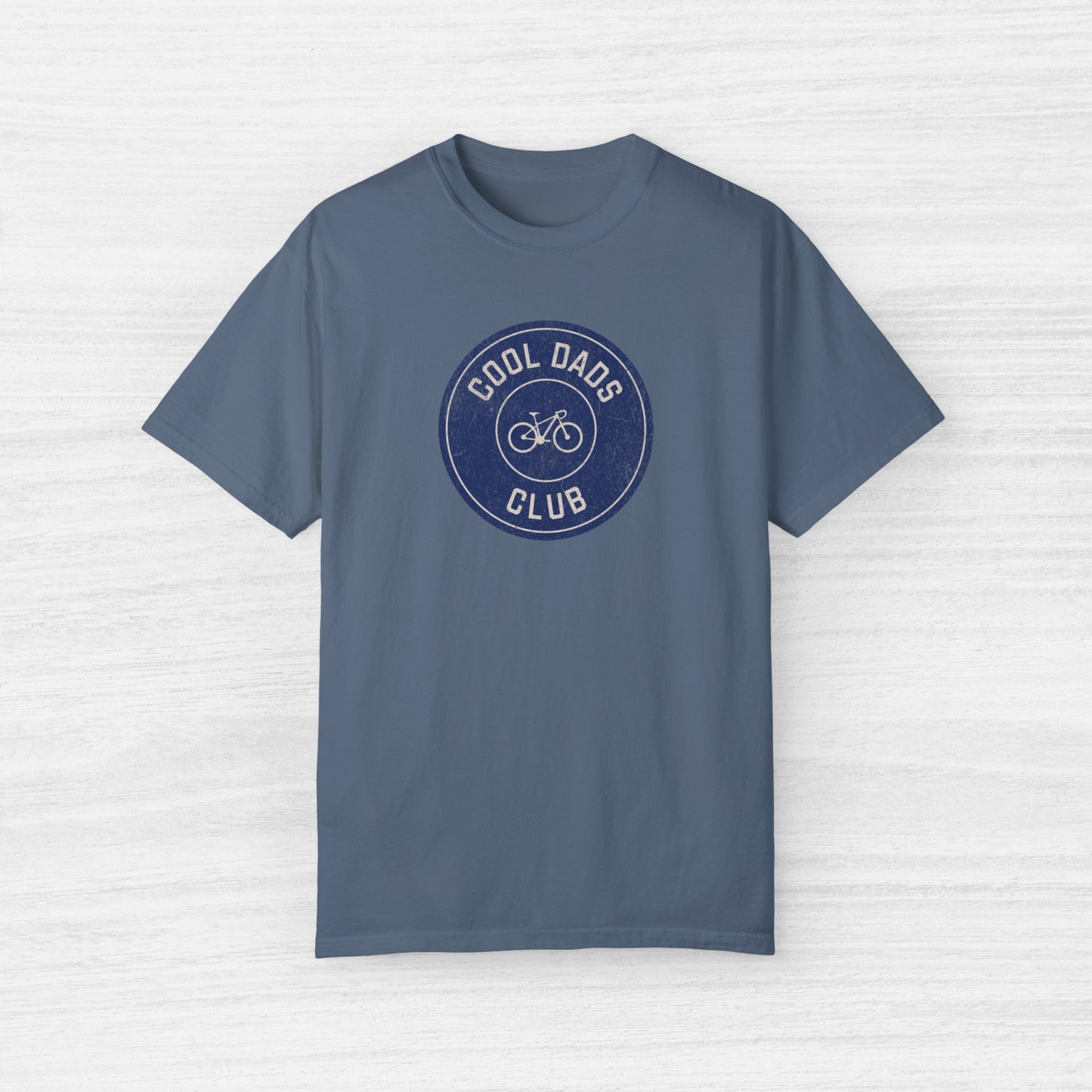 Cool Dads Club Bicycle Grunge T-Shirt for Men