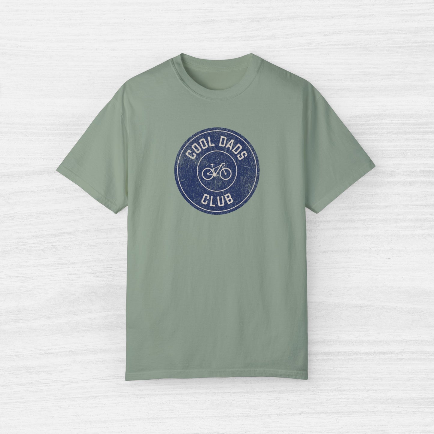 Cool Dads Club Bicycle Grunge T-Shirt for Men