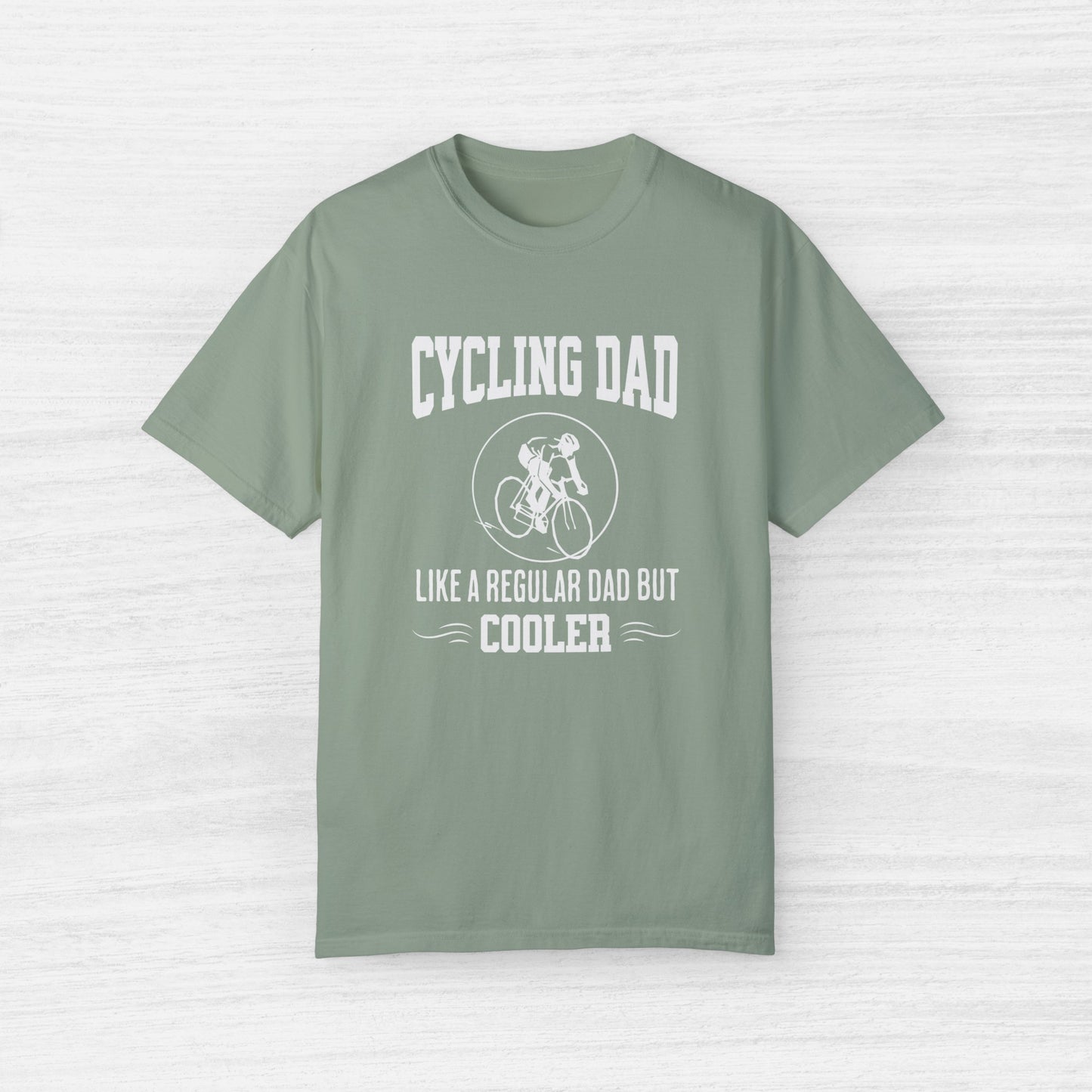 Cycling Dad Like a Regular Dad but Cooler Bike T-Shirt for Men