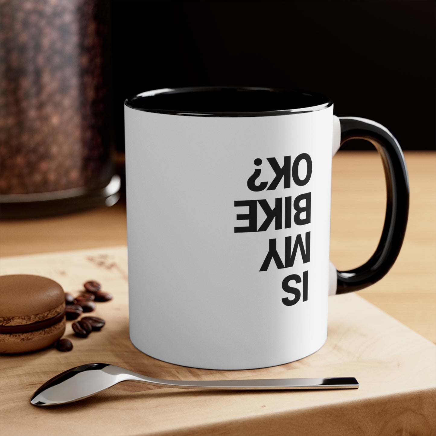¿Está bien mi bicicleta? - Taza de bicicleta
