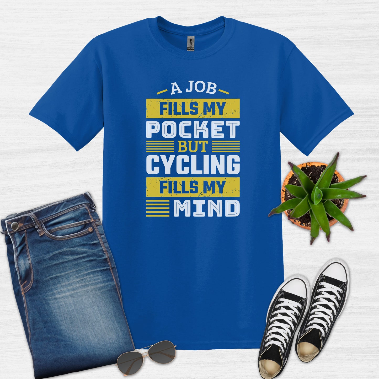 A Job Fills my Pocket but Cycling fills my Mind