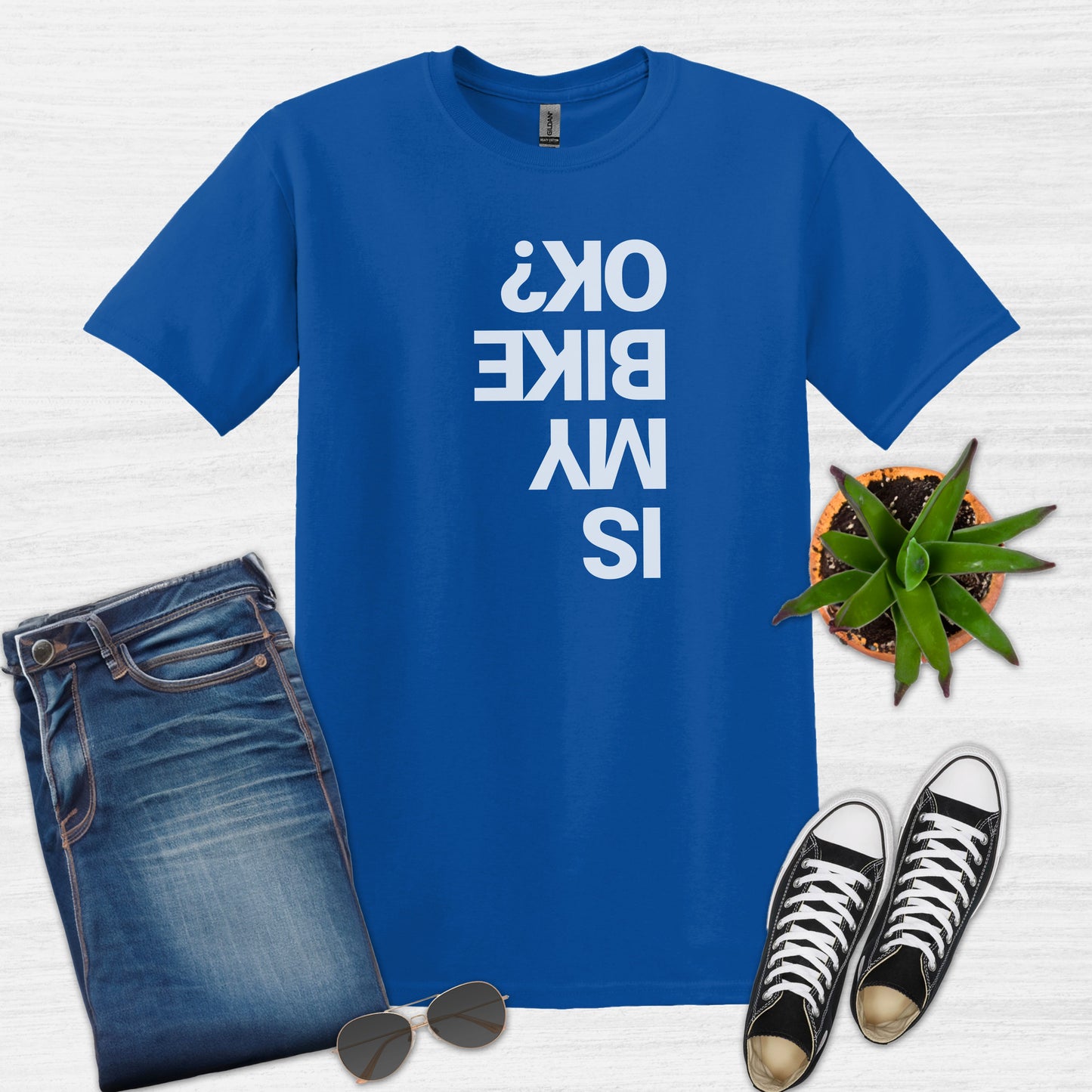 Is my Bike OK? Bicycle T-shirt