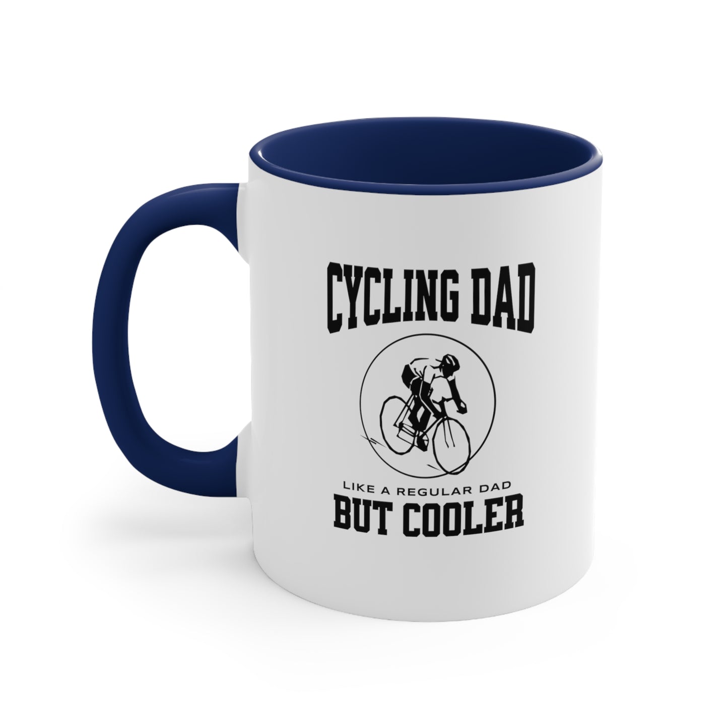 Taza papá ciclista