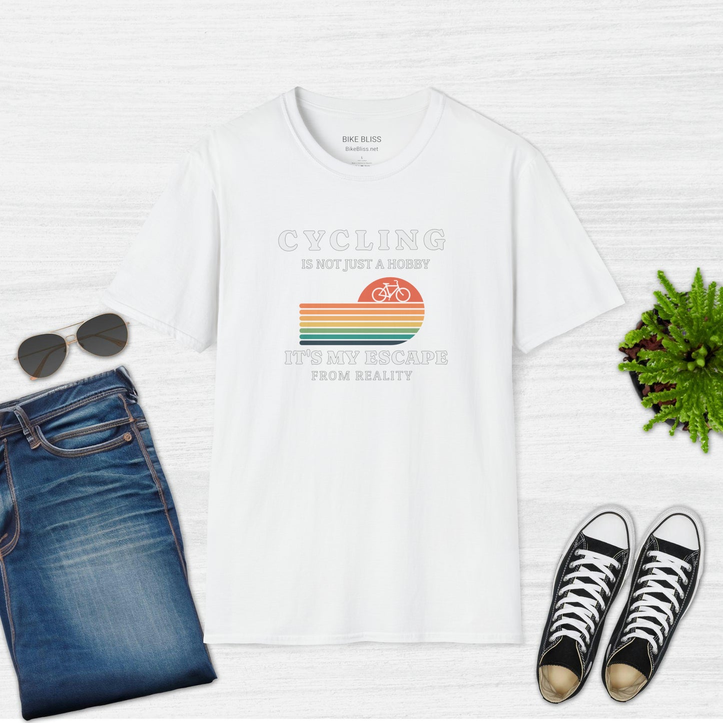 El ciclismo no es sólo un hobby, es mi camiseta de escape