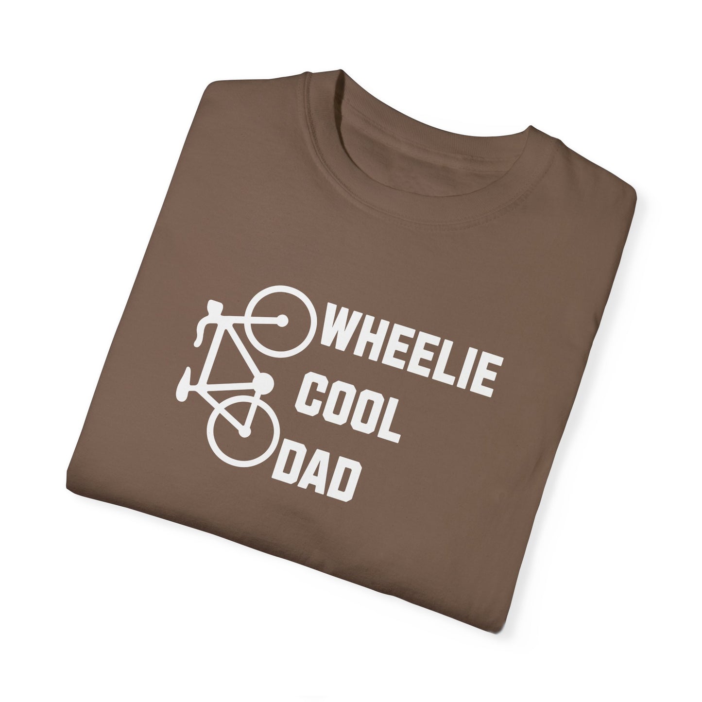 Wheelie Cool Dad Cycling T-Shirt for Men