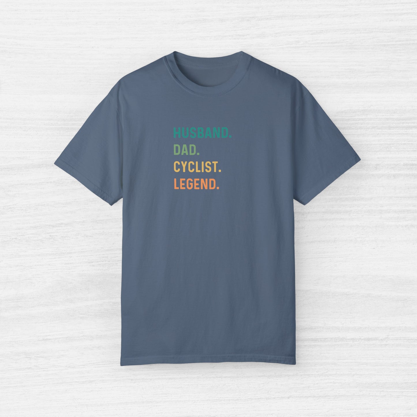 Husband Dad Cyclist Legend Bike T-Shirt for Men