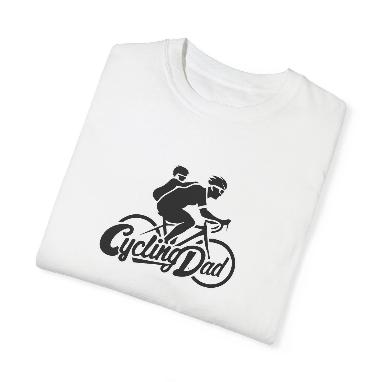Cycling Dad and Baby T-Shirt for Men