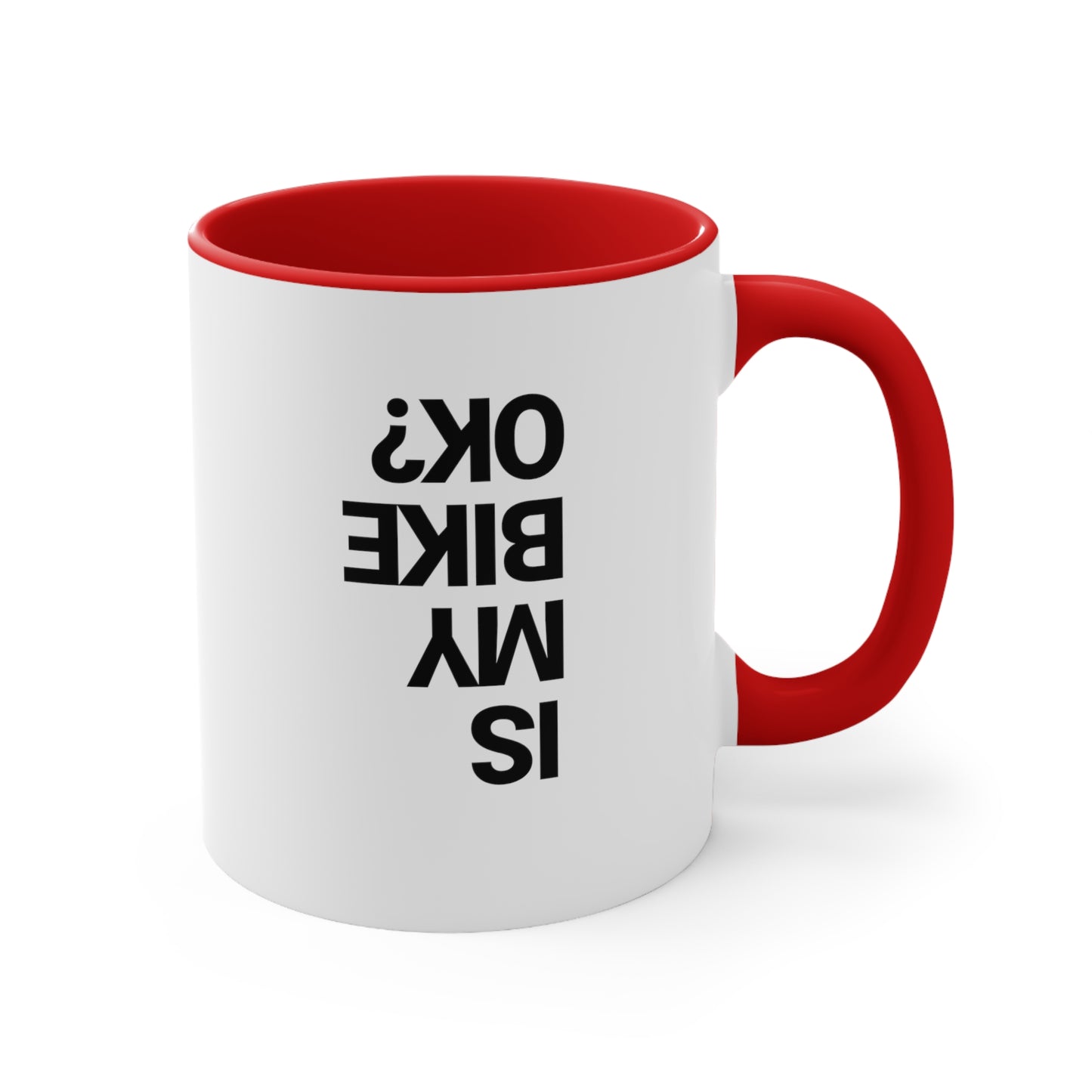 ¿Está bien mi bicicleta? - Taza de bicicleta