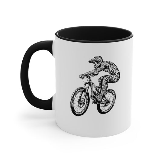 Tribal Mountain Bike MTB mug