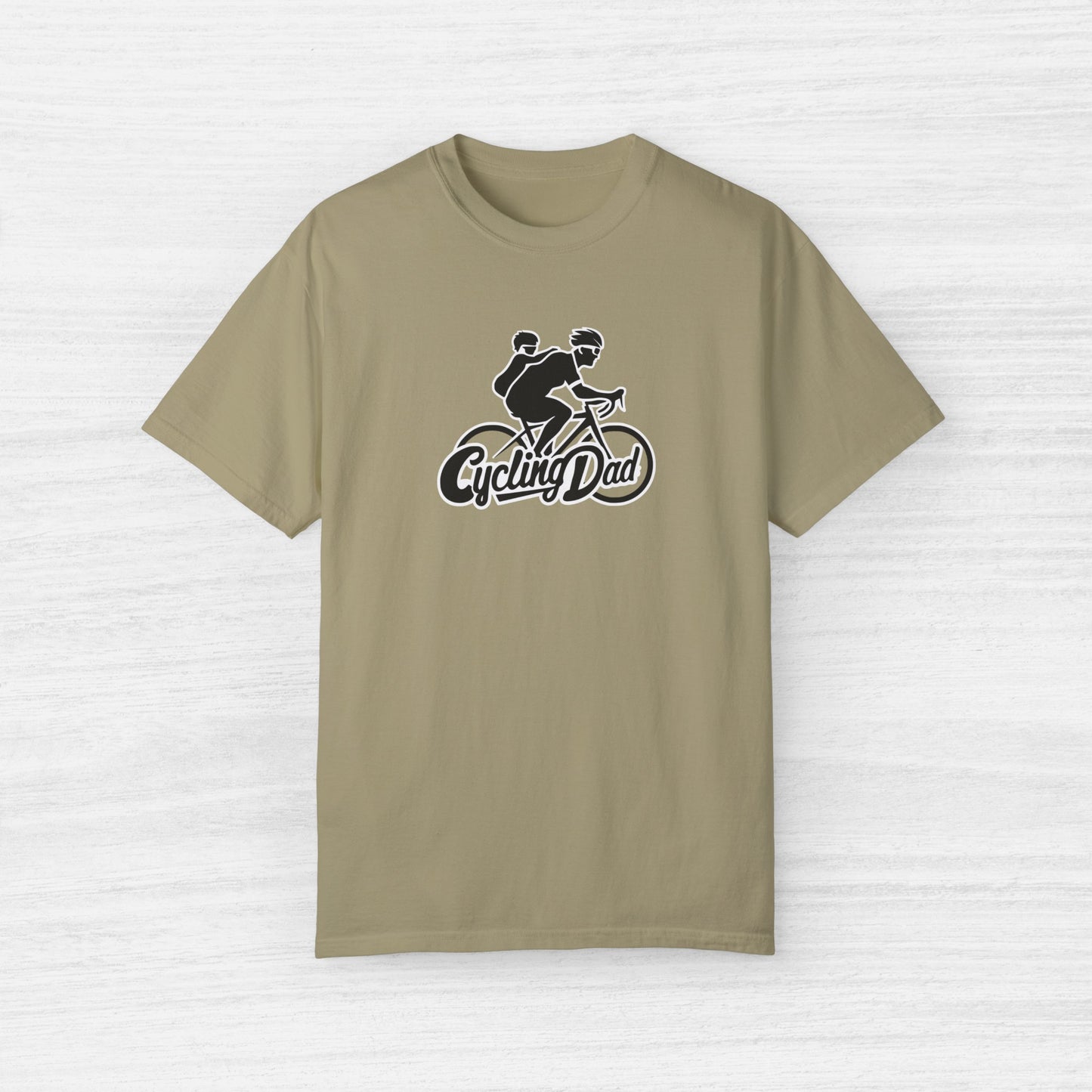 Cycling Dad and Baby T-Shirt for Men