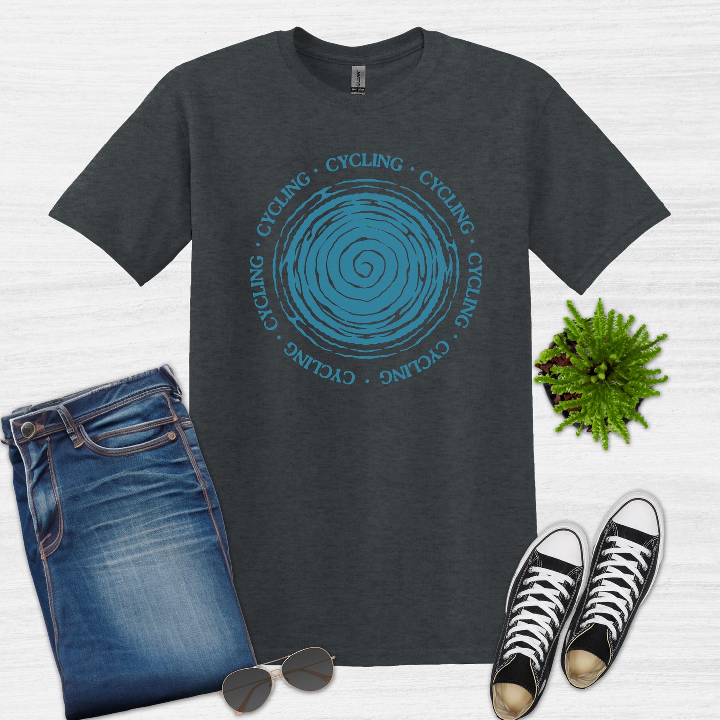 Cycling Cycle - Bicycle T-Shirt