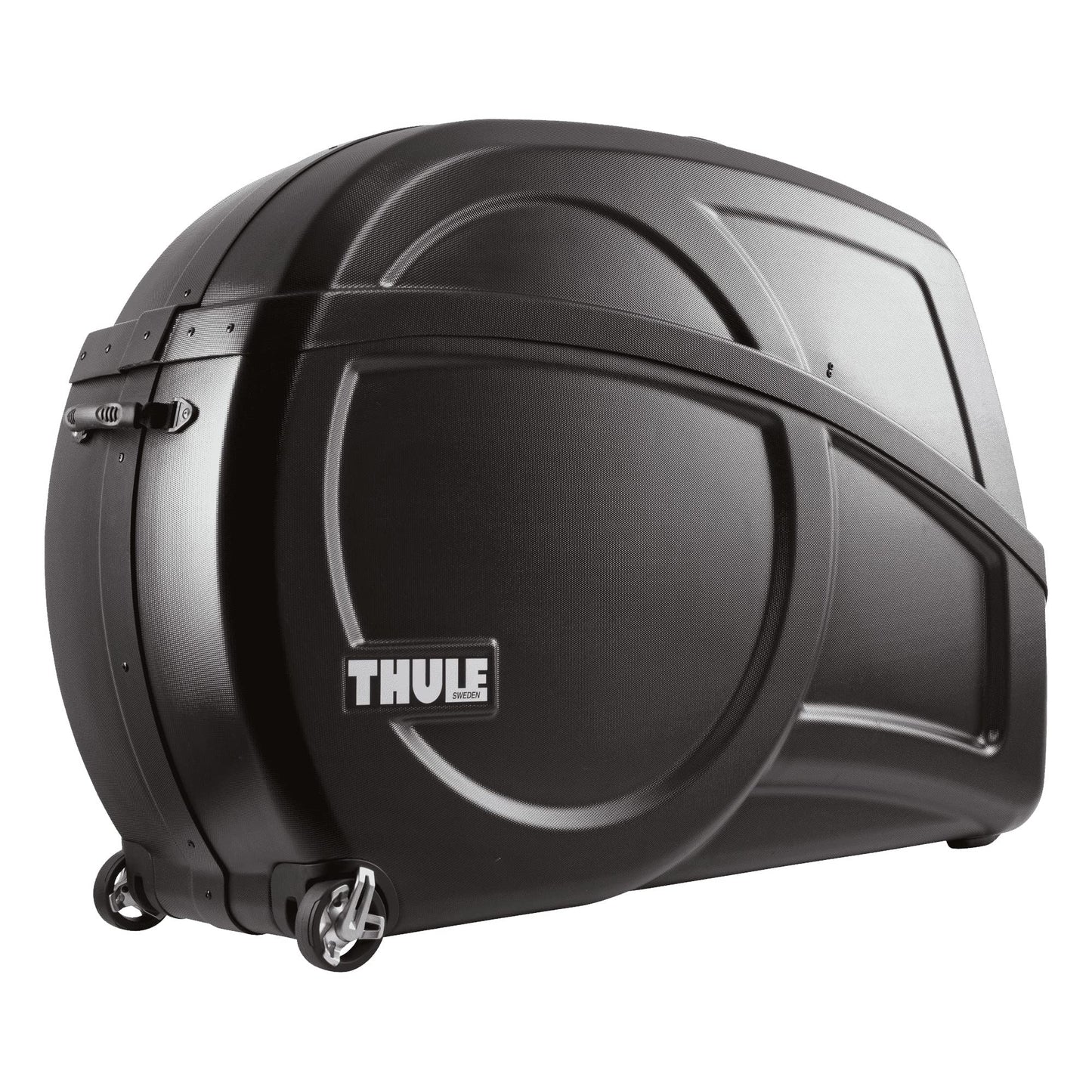 Thule RoundTrip Transition – Hard Shell Bike Travel Case with Built-in Repair Stand