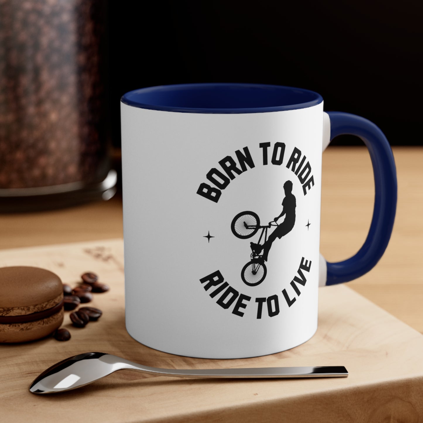 Born to Ride, Ride to Live - Mountain Bike mug